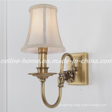 2015 Hot Sale Iron Wall Lamp with Fabric Shade (SL2078-1W)